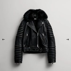 THE ARRIVALS Leather Jacket